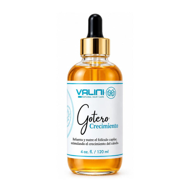 Gotero Crecimiento, control caida Valini / Growth dropper, fall control Valini