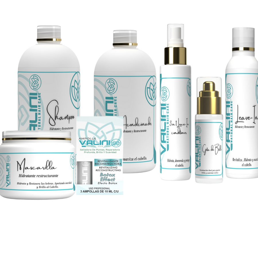 Línea Hidratante Reestructurante Valini / Valini Restructuring Moisturizing Line